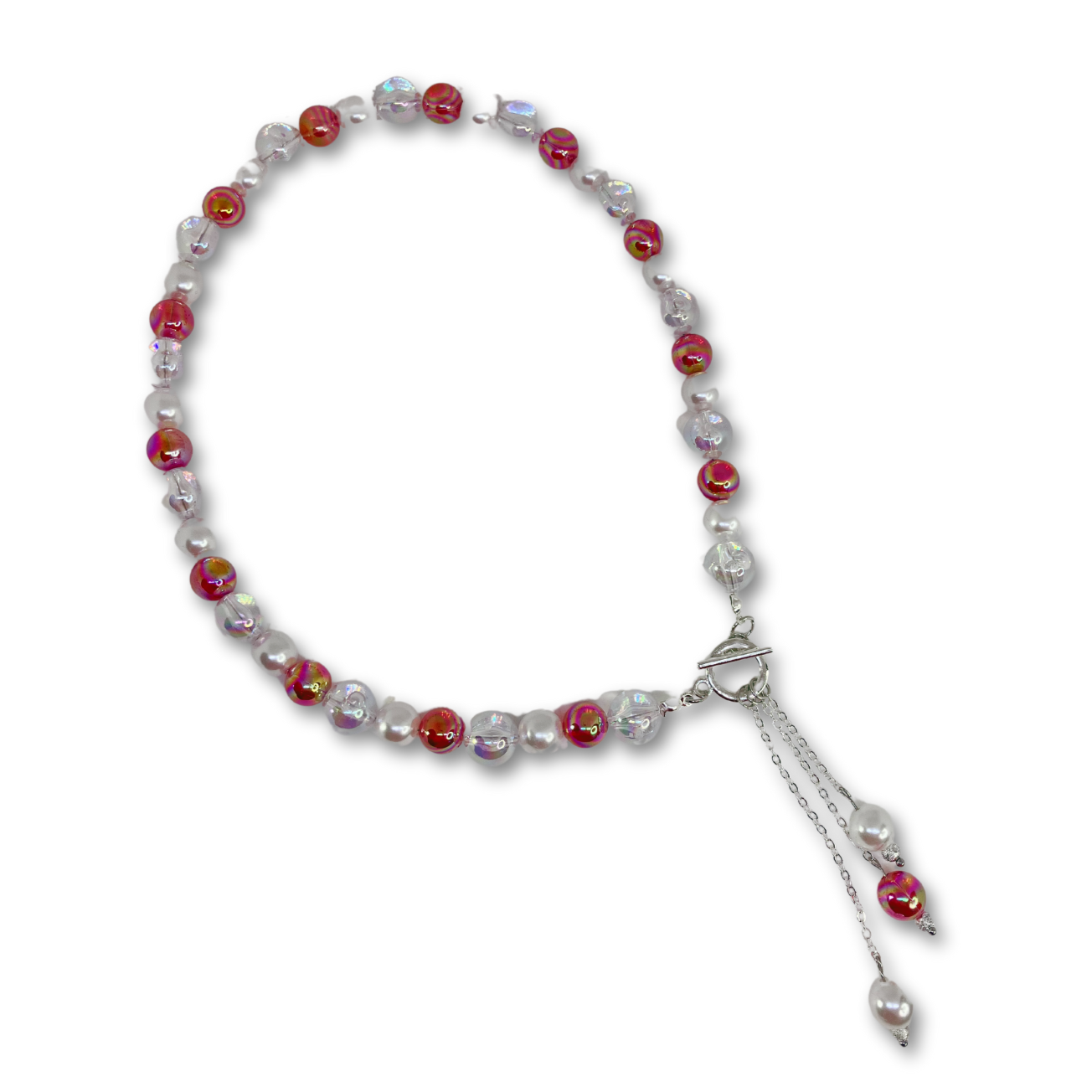 Glass Pearls Necklace