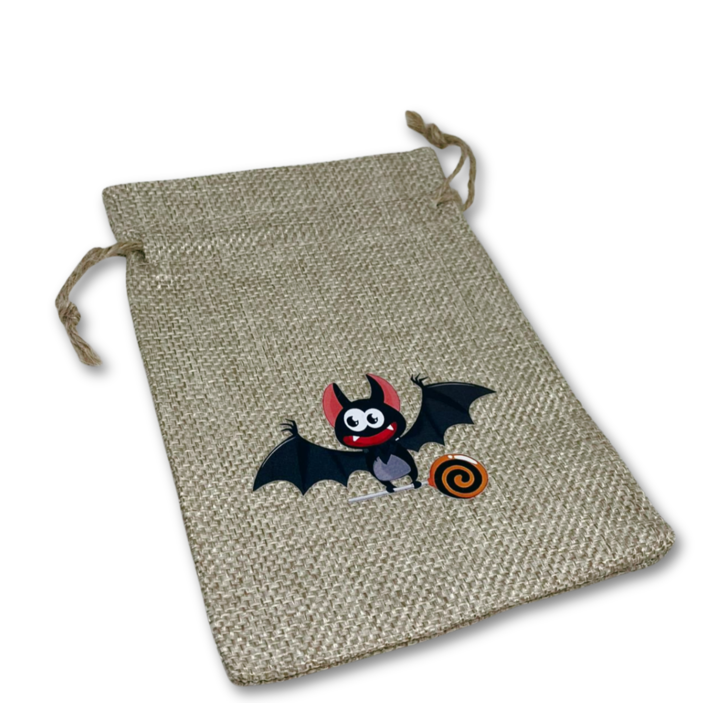 Halloween themed gift bag with bat