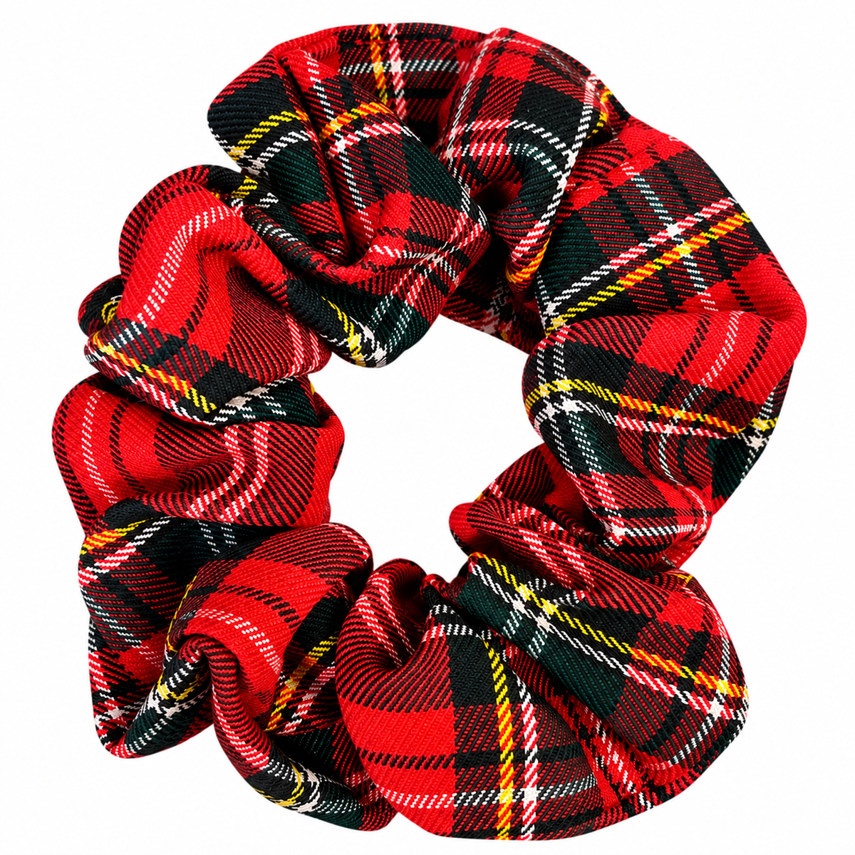 Tartan Hair Scrunchie