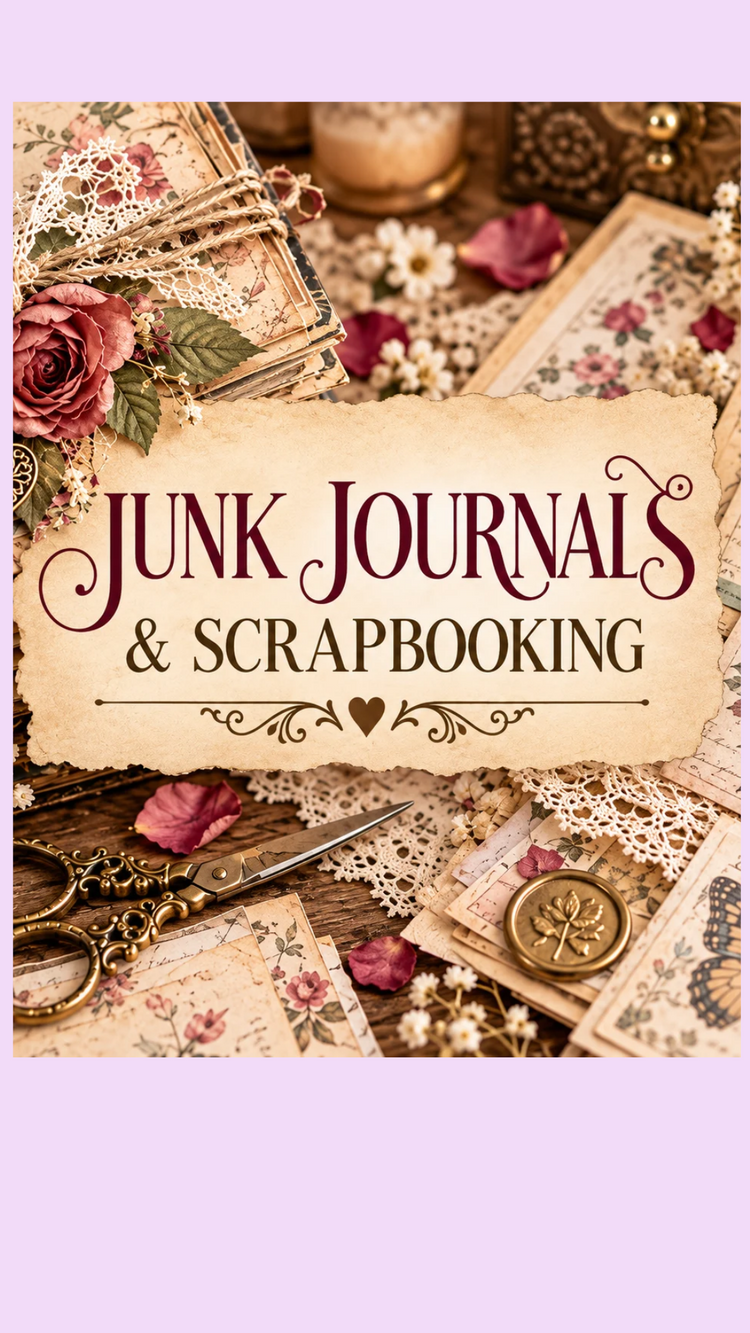 📜Junk Journals & Scrapbooking