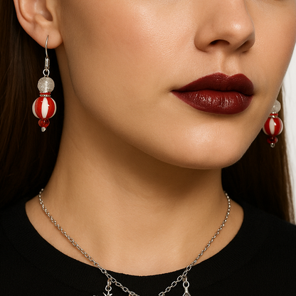 Christmas themed earrings