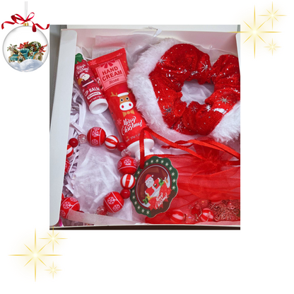 Products inside gift box