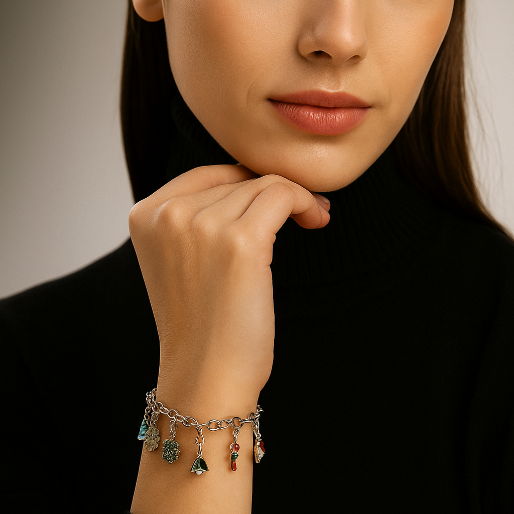  Bracelet with Christmas charms 