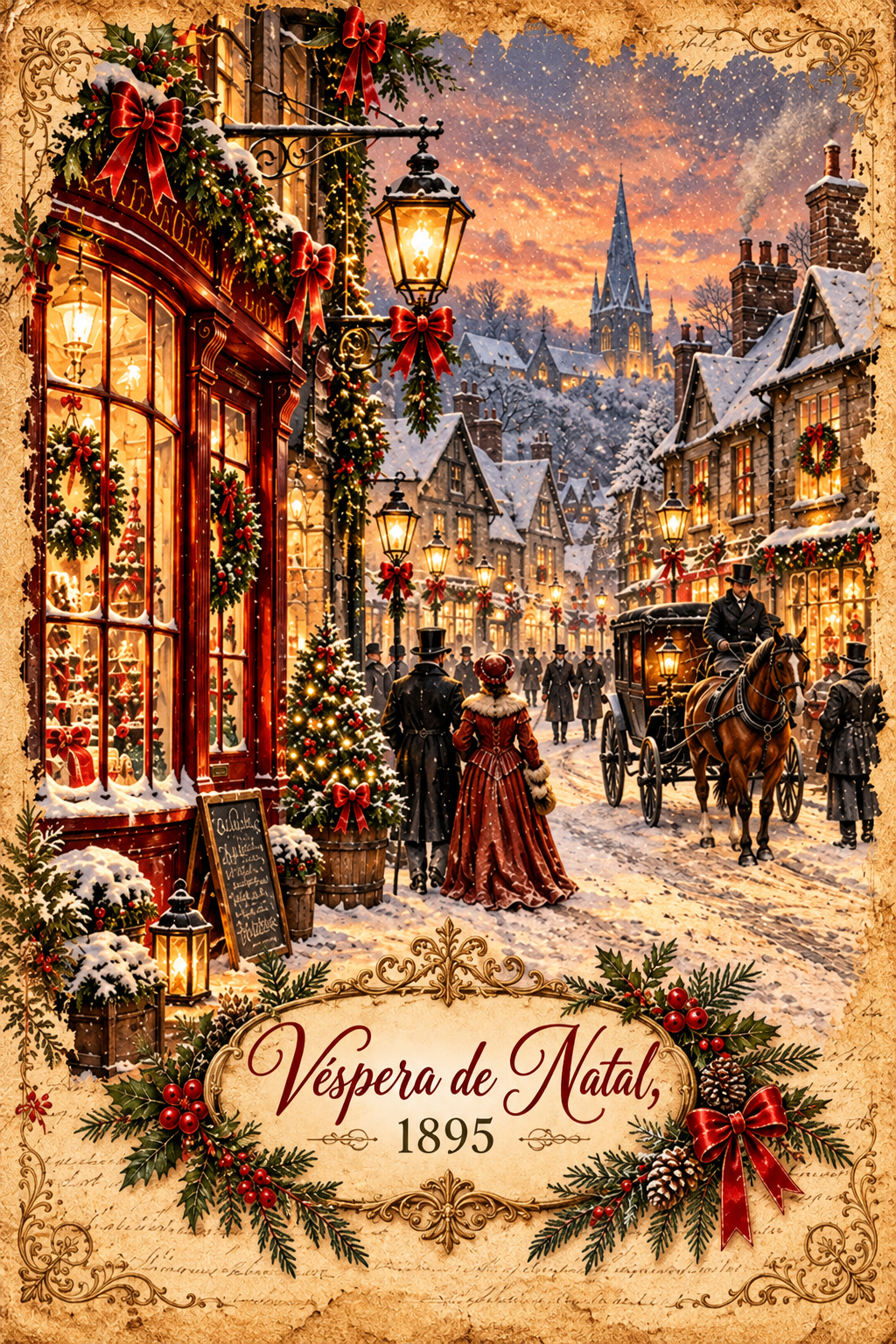 Christmas Junk Journal Victorian Style