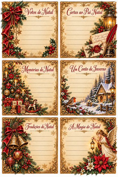 Christmas Junk Journal Victorian Style