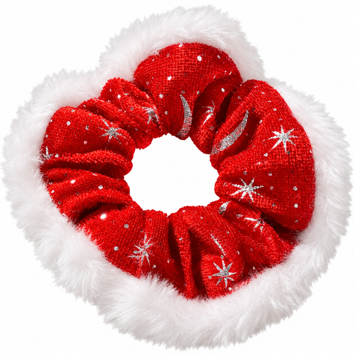 Velvet hair scrunchie