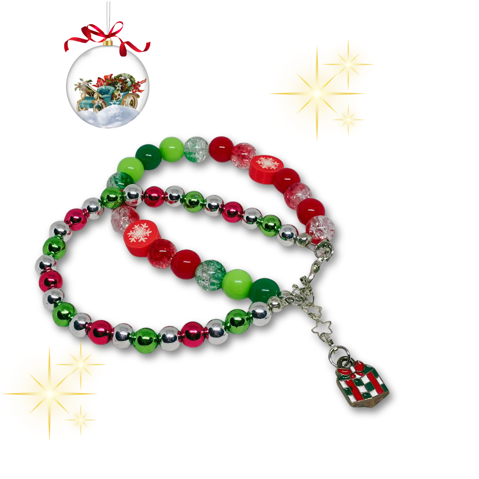 Colorful beaded bracelet 