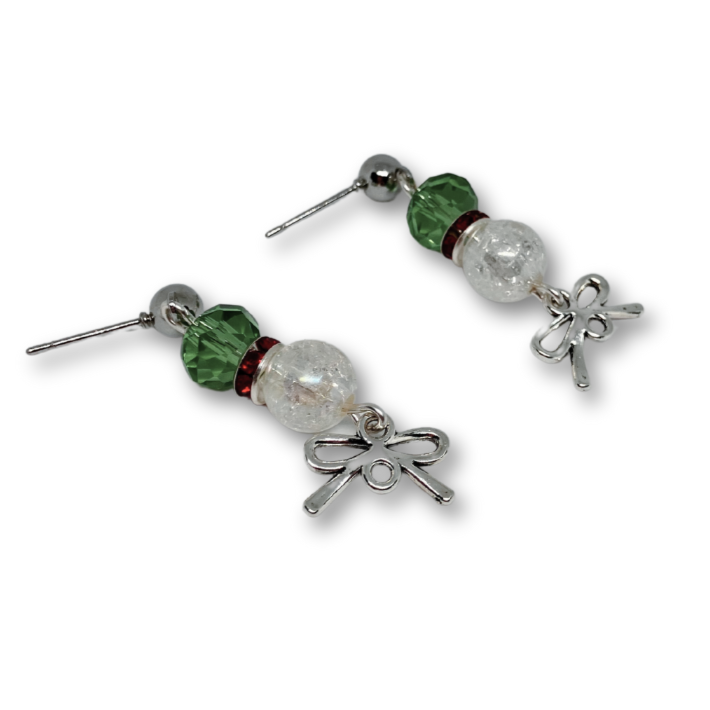 Christmas themed earrings 