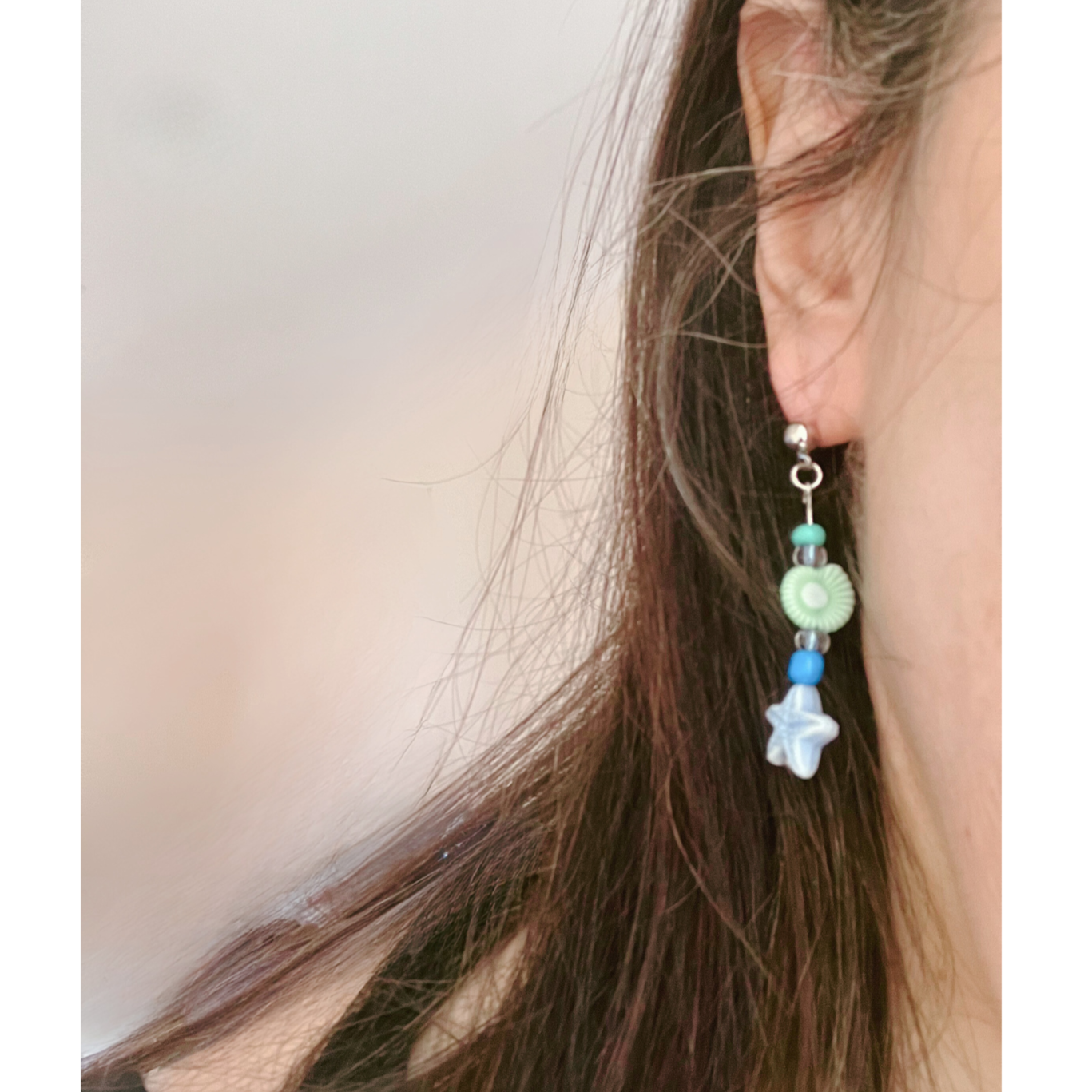 Beach themed earrings 