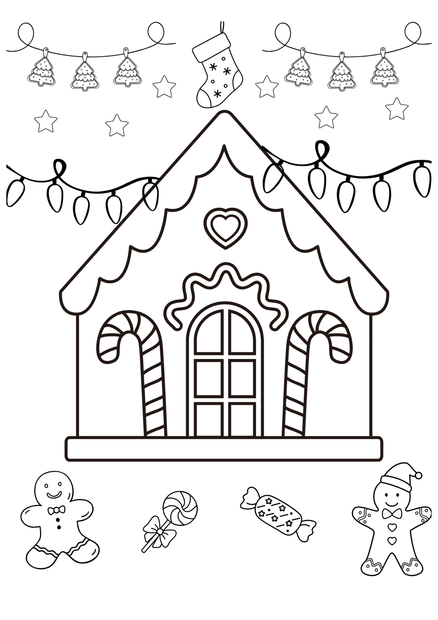 Desenhos de Natal para colorir