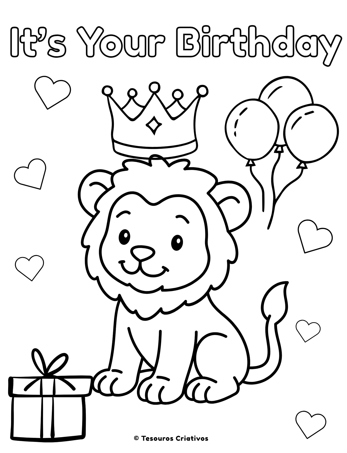 Coloring page for kids