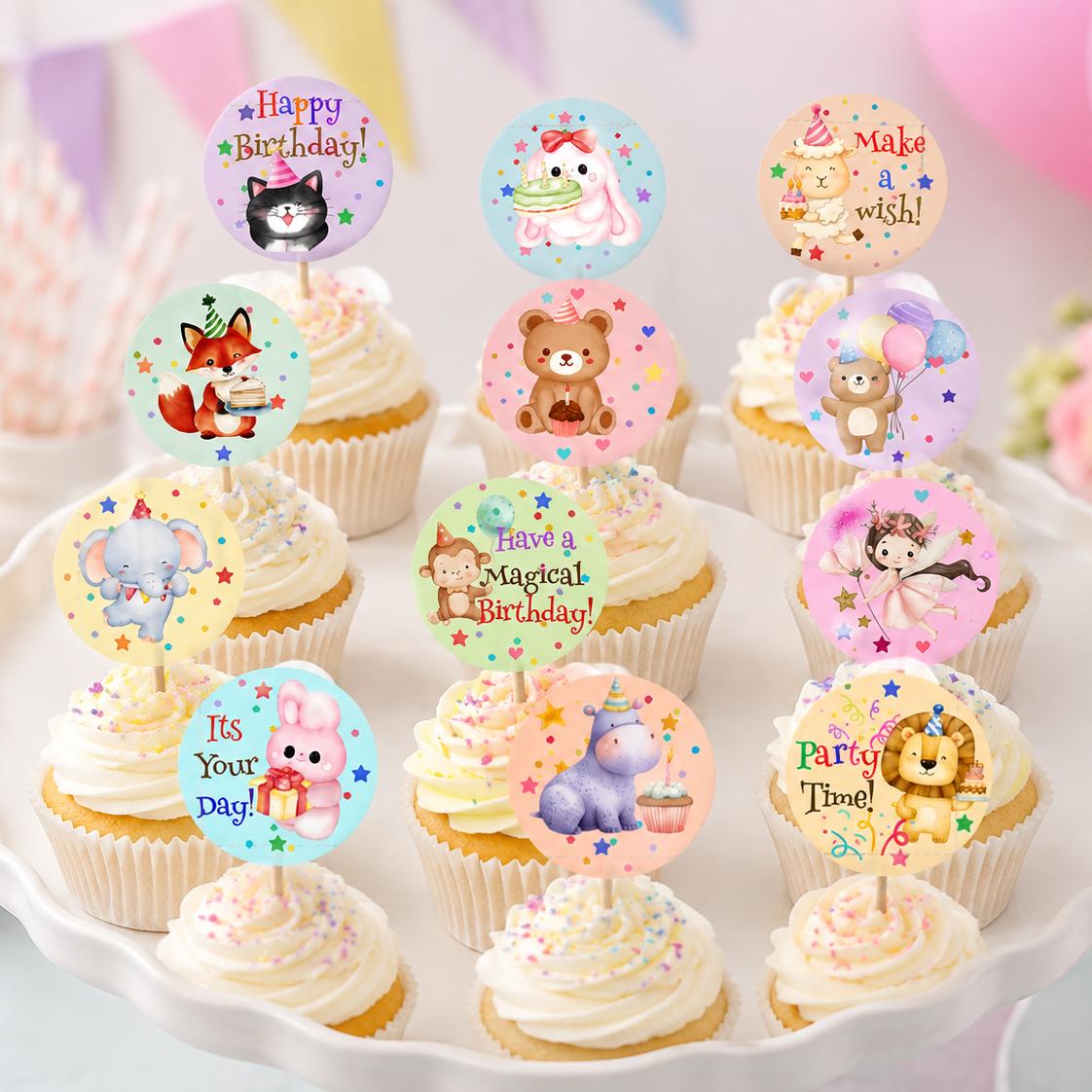 Cupcakes-topos-aniversario-infantil