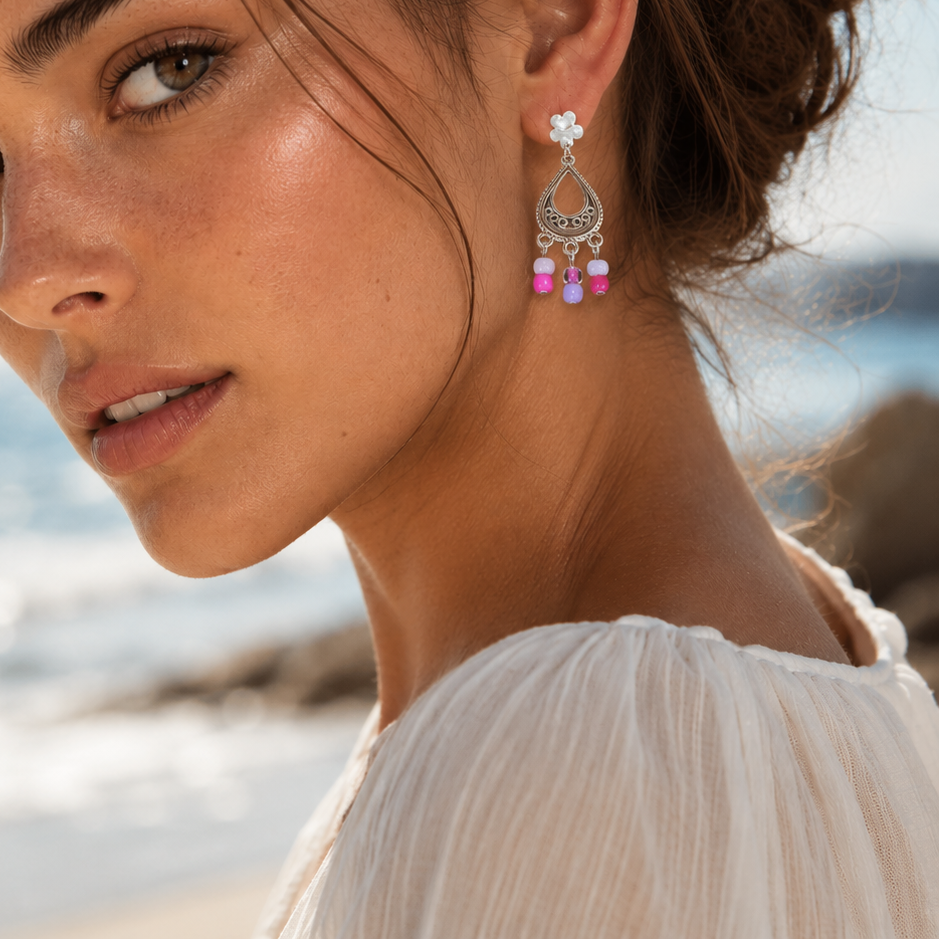 Dangling earrings