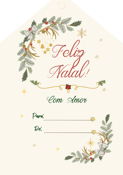 Etiqueta de Natal