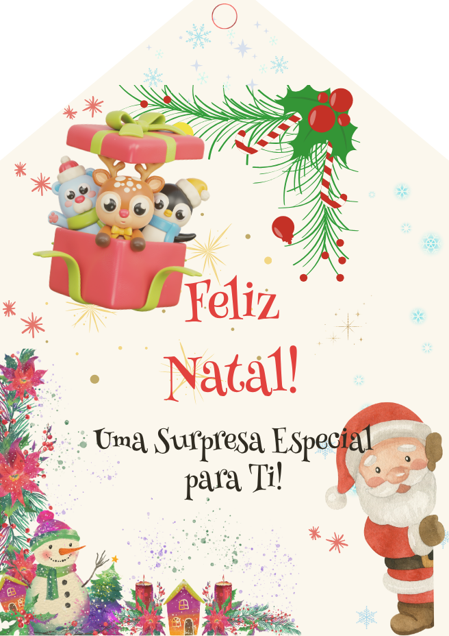 Etiquetas de Natal para Crianças