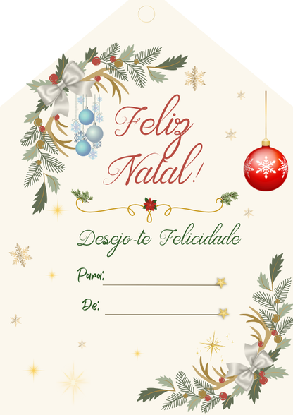 Etiquetas de Natal