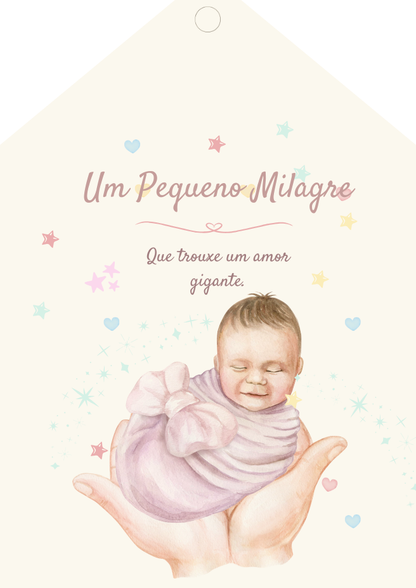 Etiquetas para presentes de bebe