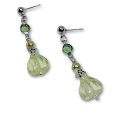 The Everyday Coastal Charm gift set for women featuring green ocean themed earrings