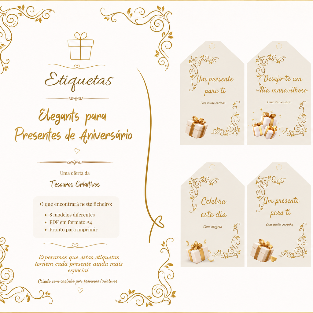 Free birthday tags - Etiquetas de aniversario -gratis - free 