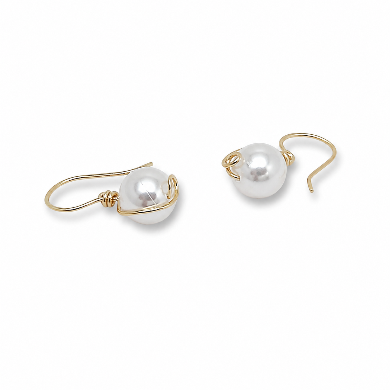 Pearl earrings