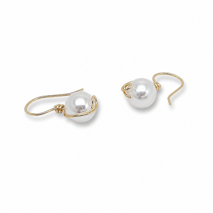 Pearl earrings