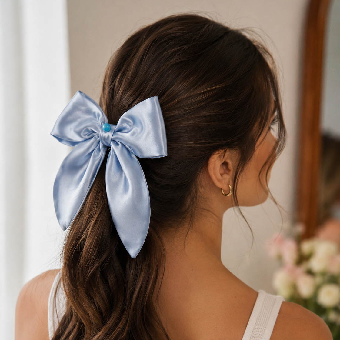 Satin bow 