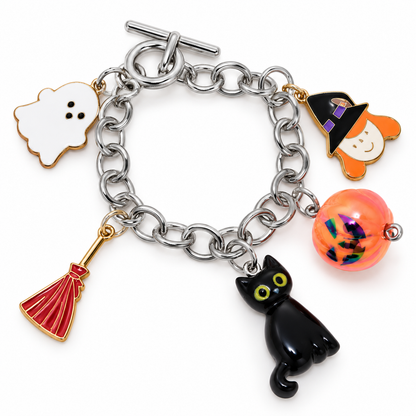 Halloween charm bracelet