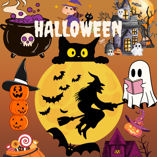 Halloween coloring book 
