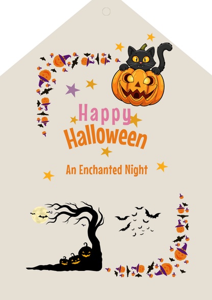 Halloween gift tags kids