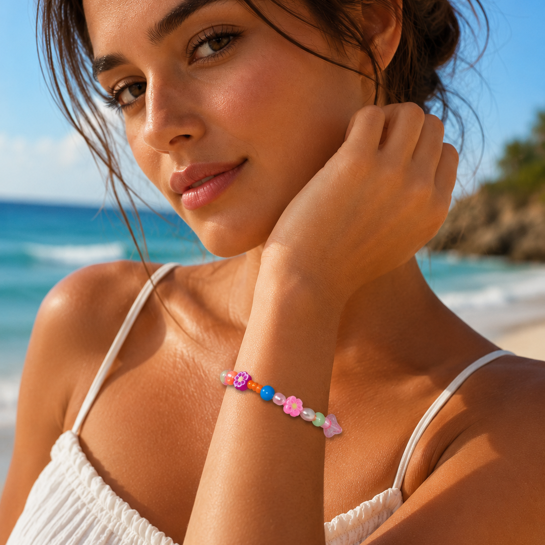 Beach themed bracelet