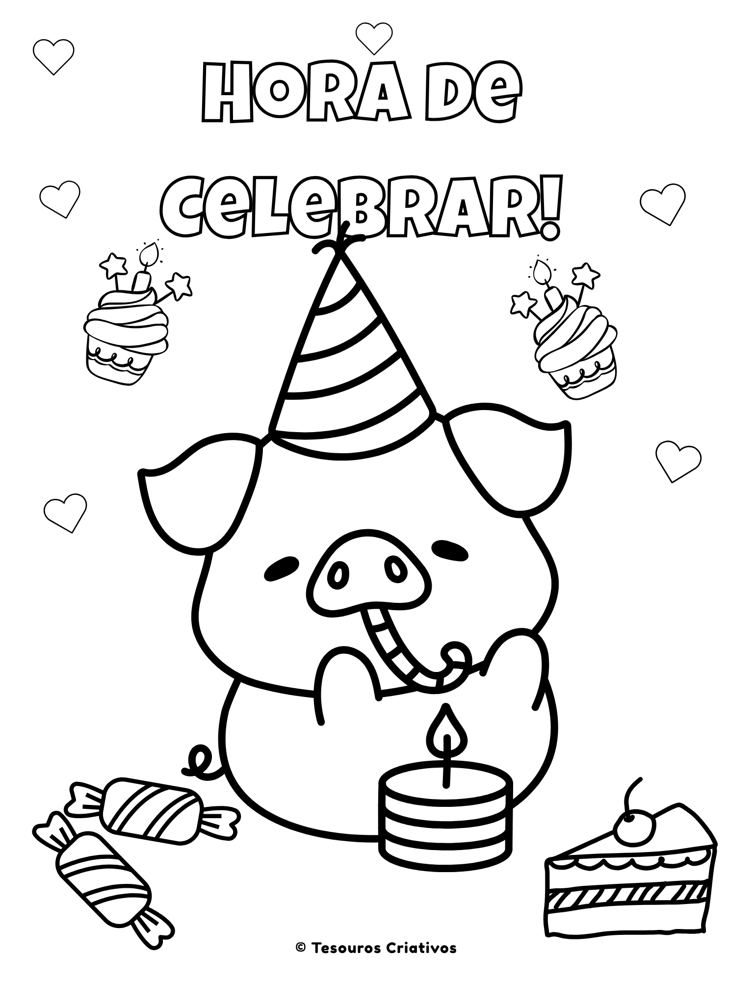 Pagina para colorir 