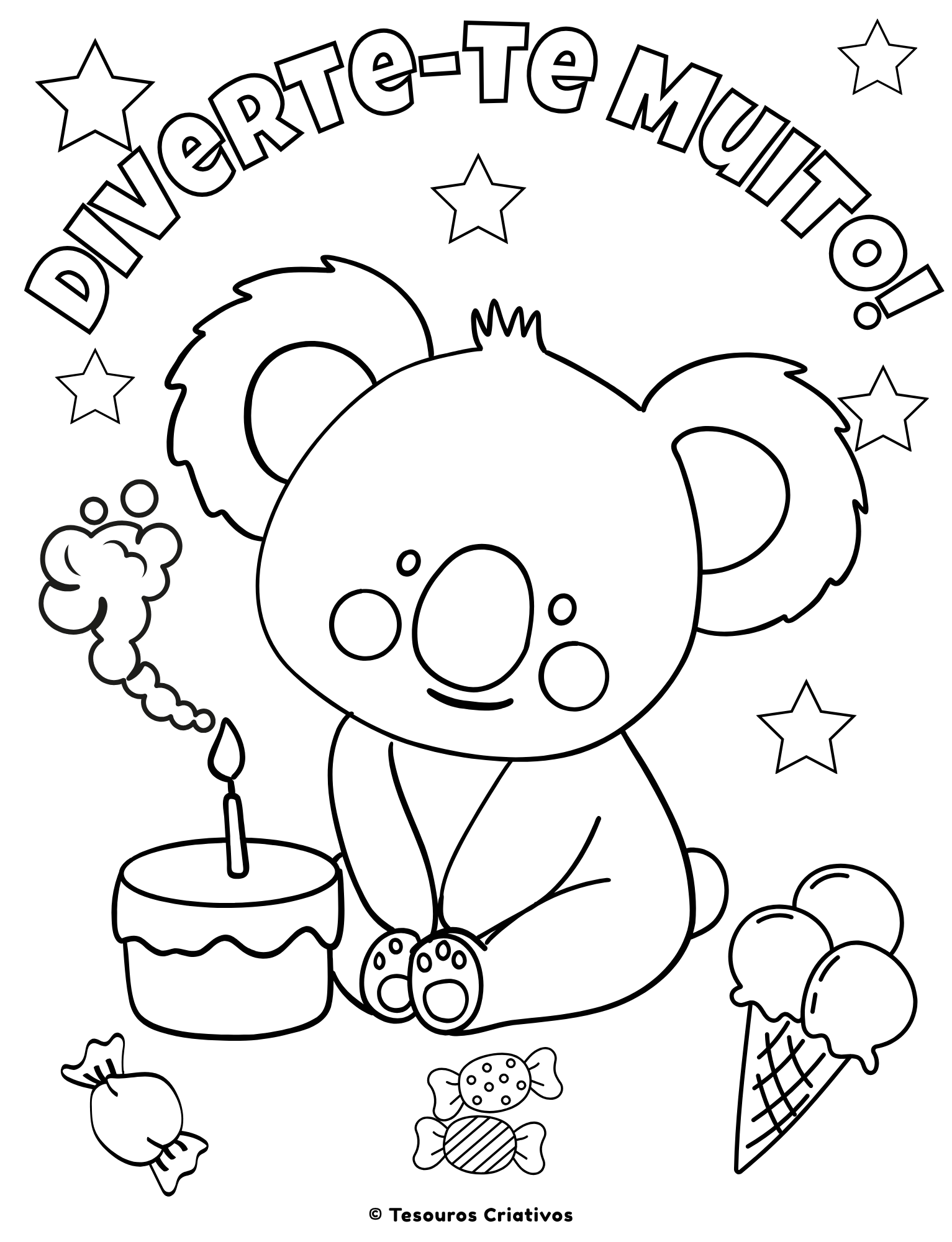 Pagina para colorir