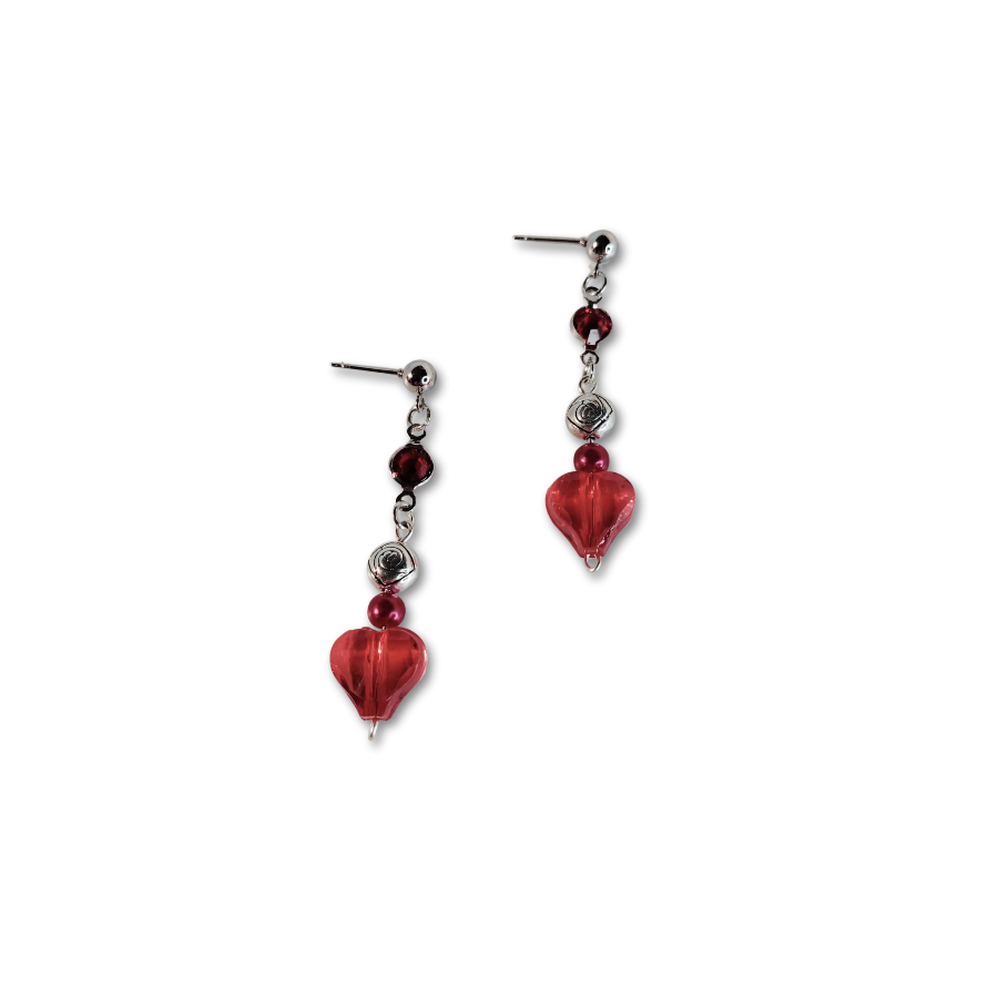 Heart Sweet Berry Earrings