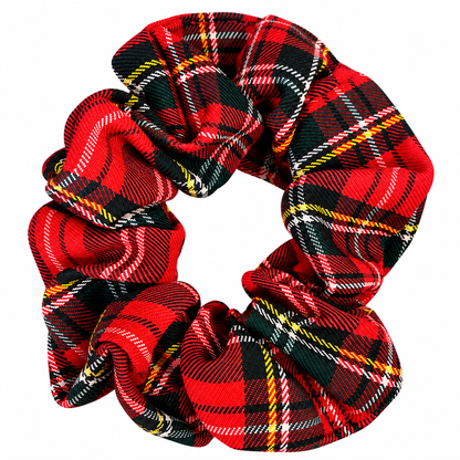 Tartan Hair Scrunchie