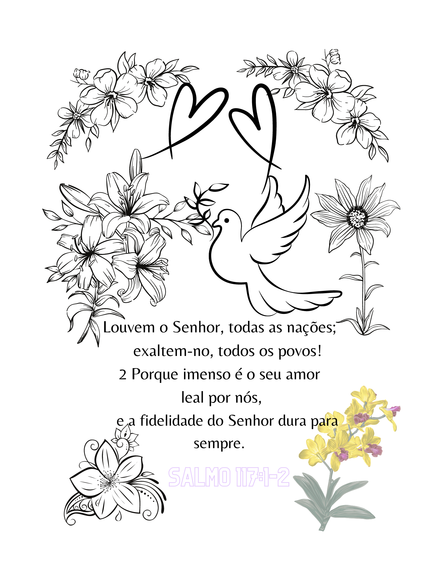 Coloring book page