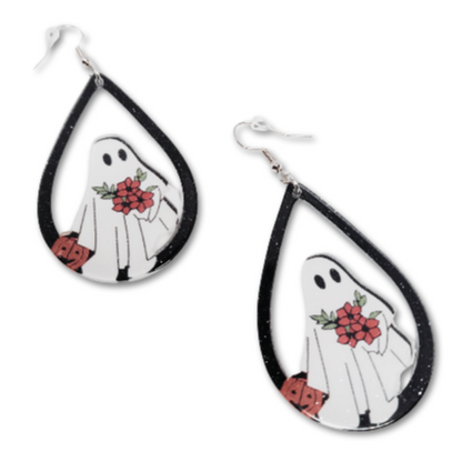 The Halloween Ghostly Glam earrings