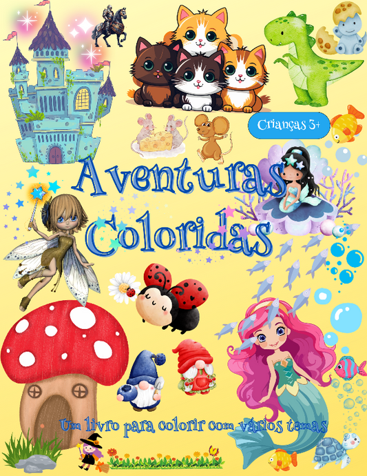 Variety coloring book for kids